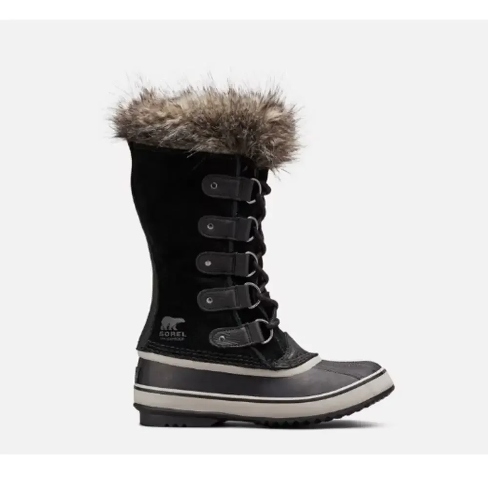Sorel Women's Black Quarry Joan Of Arctic Waterproof Snow Boot Size 7
